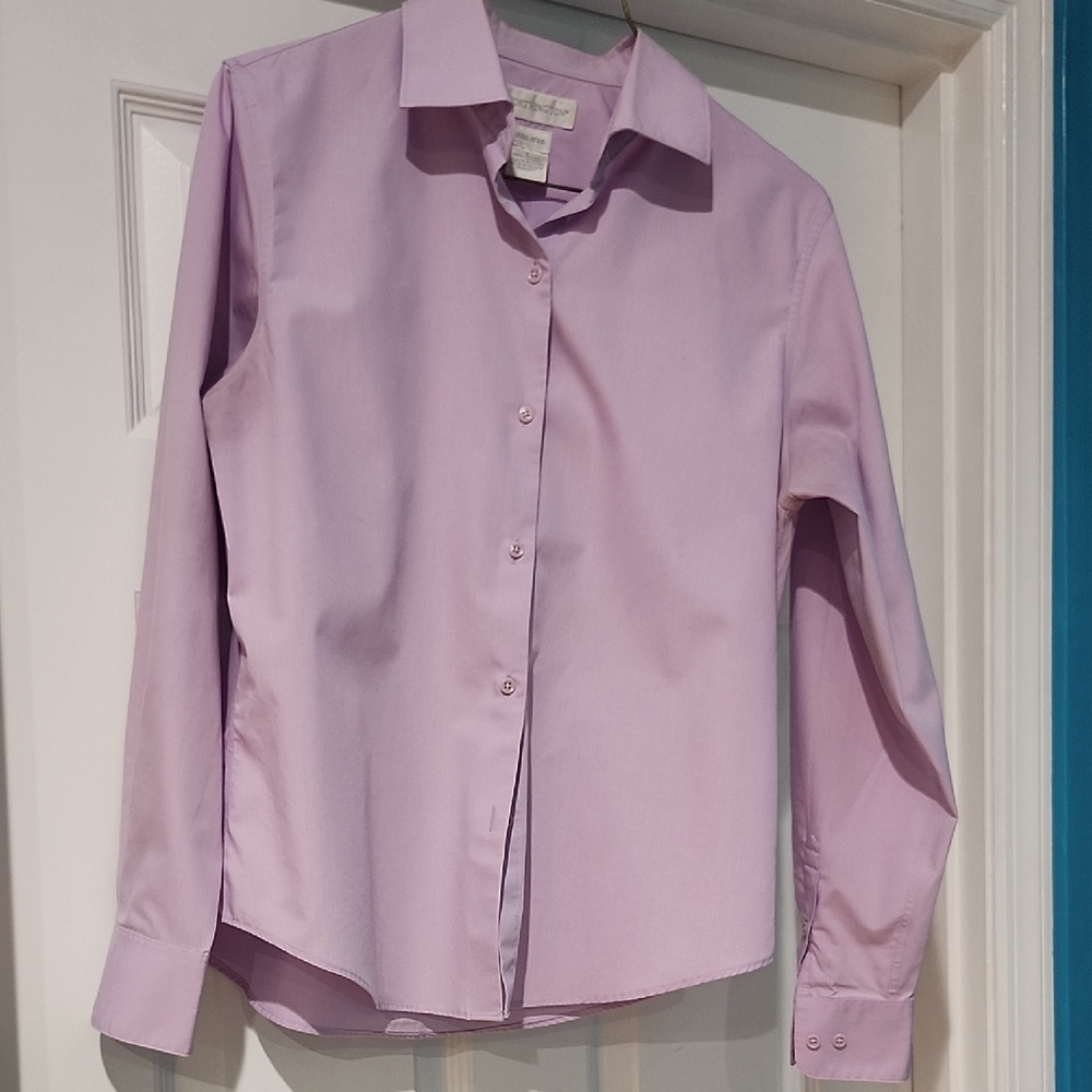 Worthington Lavender Button Down Shirt